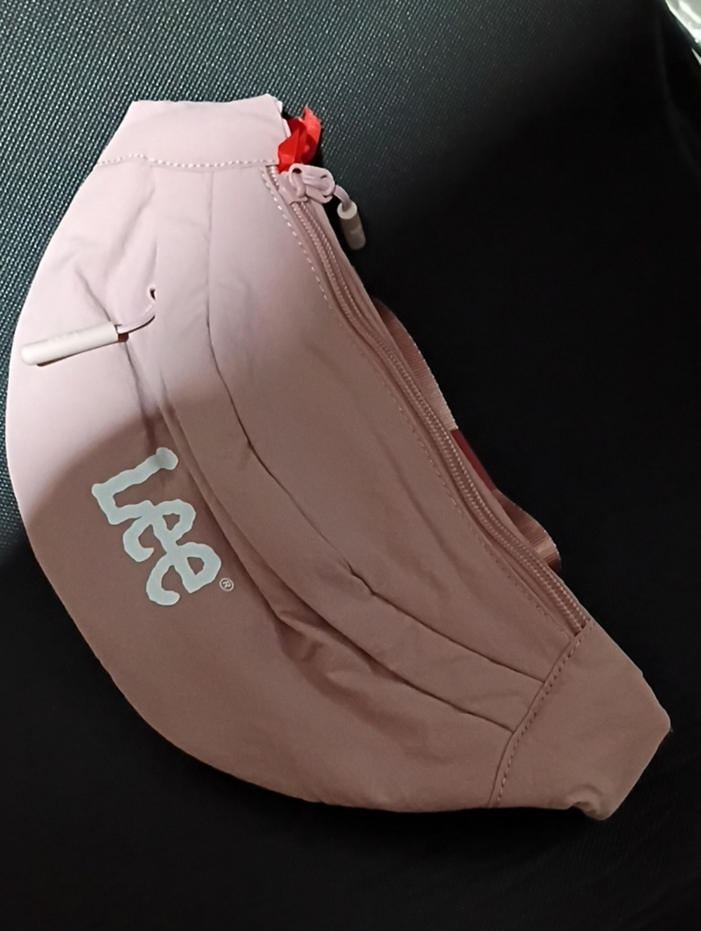 Lee Light Pink Fanny Waist Bag With Adjustable Strap